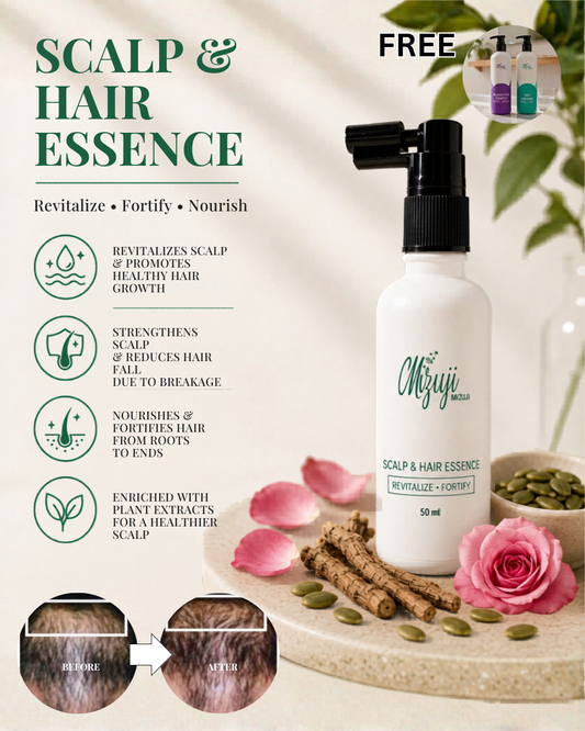 5th Anniversary Sale - Scalp & Hair Essence + Free Rejuvenating Shampoo + Free Daily Hair Mask